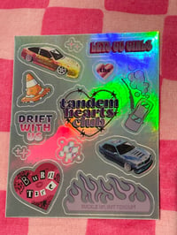 Image 3 of Holographic 3-page sticker pack