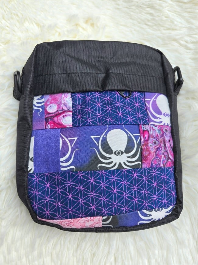 Deep Dark and Dangerous Patchwork Crossbody Bags 2 options