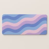 Image 1 of 💜 Pastel Wave Keyboard Rug 💙