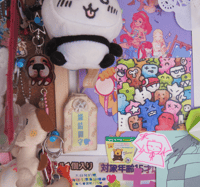 Image 3 of 'City Folk' Print (8.2 x 8.2cm)