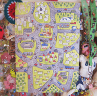 Image 2 of Street Map Print (a4)