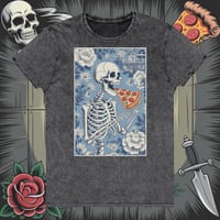 Image 2 of Gourmet Chinoiserie Vintage Wash Denim Tee