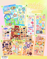 Image 1 of ✿ Three Sticker Sheets for $22 ✿
