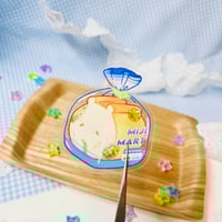 Image 1 of Miji Mart Expired Bread ✿ Clear Sticker