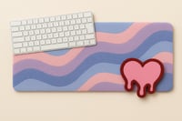 Image 2 of 💗 Melting Heart Keyboard Rug 💗