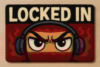 🔒LOCKED IN Rug – Gamer Focus 🔒