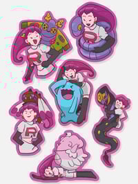 Image 2 of HAMOJU Team Rocket Stickers