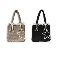 Image 1 of chunky star tote bag