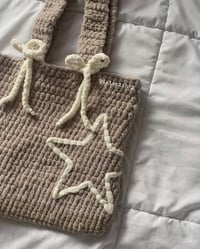 Image 3 of chunky star tote bag