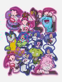 Image 1 of HAMOJU Team Rocket Stickers