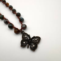 Image 2 of Impression Jasper Butterfly Car Charm