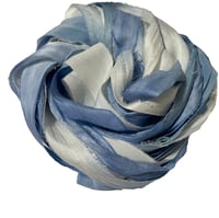 Image 7 of Ready To Ship! 10YD MOM JEANS HAND DYED SARI SILK RIBBON BY COLOR BURST SILK