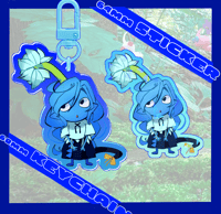 Image 1 of Pikmin Queen Dizzy Keychain/Sticker