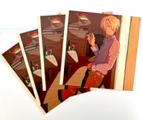 Image 2 of Smoke Break Postcard Print