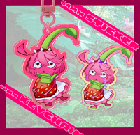 Image 1 of Pikmin Elphelt Valentine Keychain/Sticker