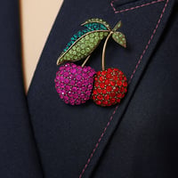 Image 1 of 🍒 Cherry Blossom Brooch