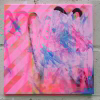 Sean Worrall - Understand What? (May 2025) - Acrylic on canvas, 30x30cm