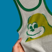 Image 2 of TANKTOP (GRAY & GREEN)