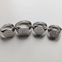 Image 3 of Pour Me A Drink Signet Ring