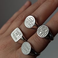 Image 3 of Paranoid Signet Ring
