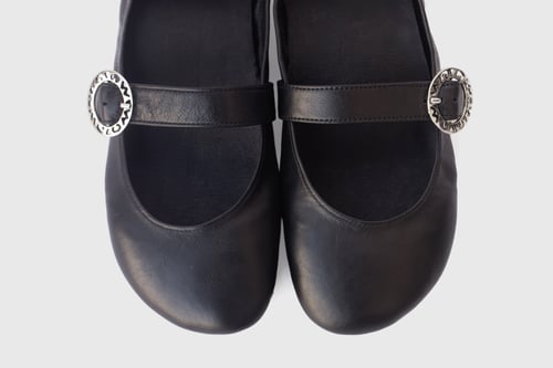 Image of Prism Mary Janes in Matte Black