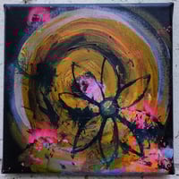 Image 1 of Sean Worrall - At Least....  (Sep 2025) - Acrylic, ink on canvas, 20x20cm 