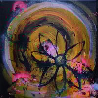 Image 3 of Sean Worrall - At Least....  (Sep 2025) - Acrylic, ink on canvas, 20x20cm 