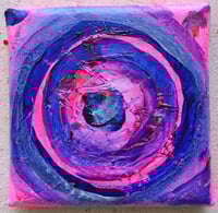 Image 1 of Sean Worrall - Ten:1130 (Paid) - 13th Sept 2025 - 10x10cm, acrylic, gloss varnish on canvas