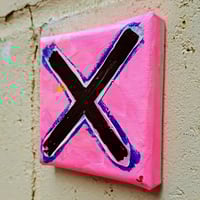 Image 2 of Sean Worrall - Ten:1069 (Numbers) – 4th July 2024  - 10x10cm, acrylic on canvas