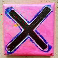 Image 1 of Sean Worrall - Ten:1069 (Numbers) – 4th July 2024  - 10x10cm, acrylic on canvas