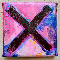 Image 1 of Sean Worrall - Ten:1068 (Gone) – 4th July 2024  - 10x10cm, acrylic on canvas