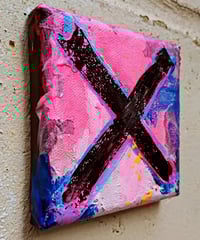 Image 3 of Sean Worrall - Ten:1068 (Gone) – 4th July 2024  - 10x10cm, acrylic on canvas
