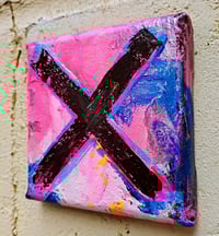 Image 2 of Sean Worrall - Ten:1068 (Gone) – 4th July 2024  - 10x10cm, acrylic on canvas
