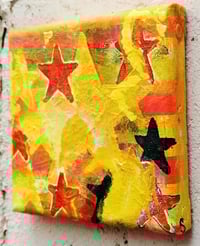 Image 3 of Sean Worrall - Ten:1003 (Calling Up) – 24th May 2023 –  Acrylic on canvas, 10x10cm