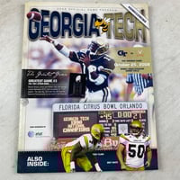 Image 1 of 2008 Georgia Tech Homecoming Program
