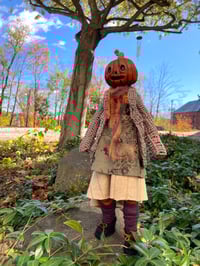 Image 2 of "Kurbis" OOAK art doll