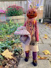 Image 1 of "Kurbis" OOAK art doll