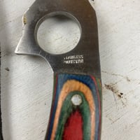 Image 2 of 5 1/2 Inch Stainless steel Field Dressing Hunters Knife Pakistan