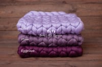 Image 7 of Knitted purple set