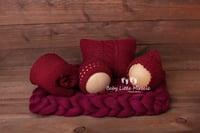 Image 1 of Knitted wine set