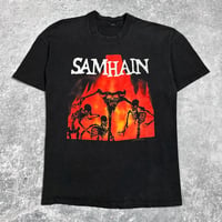 Image 1 of *Rare* Samhain 1990 ‘November Coming Fire’ T-Shirt