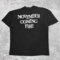 Image 2 of *Rare* Samhain 1990 ‘November Coming Fire’ T-Shirt