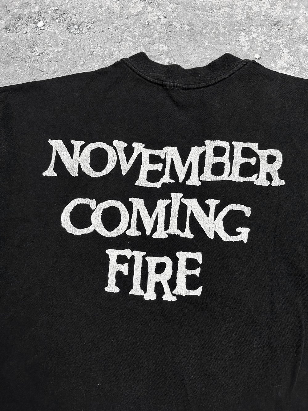 *Rare* Samhain 1990 ‘November Coming Fire’ T-Shirt