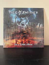 Dee Snider - for the love of metal vinyl signed 