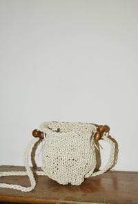 Image 2 of herbal knitted pouch