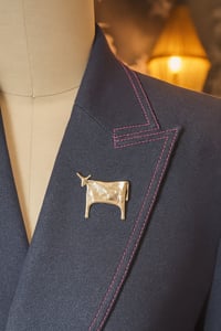 Image 2 of “Moooove Over” Brooch - 2 Colours