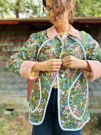 Image 4 of Vermont Chore Jacket Sample with Round Collar, Medium