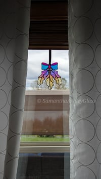 Image 5 of Holly Suncatcher - Dichroic Vibrant