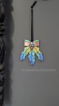 Image 2 of Holly Suncatcher - Dichroic Vibrant