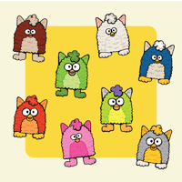 Image 1 of Fooby Sticker Sheet